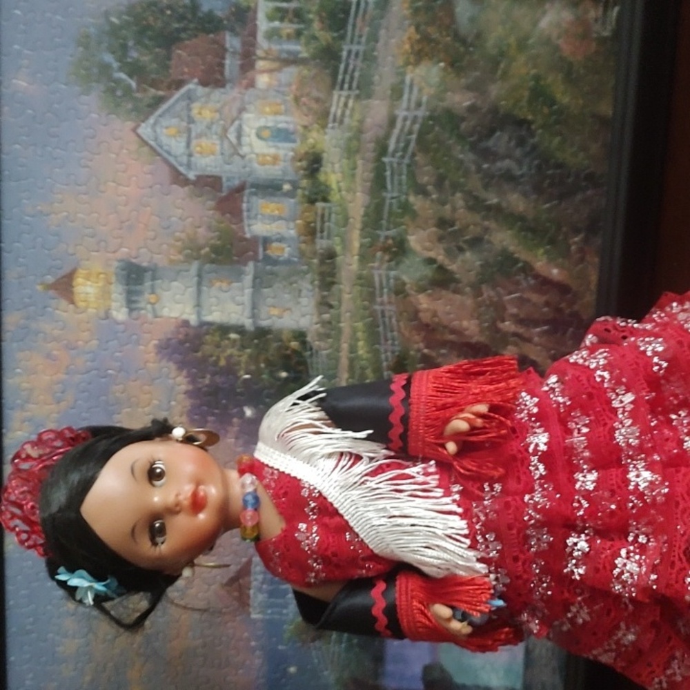 Doll Dressed In Red - Picture 4 of 10